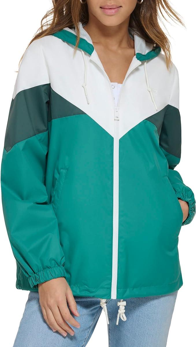 women's lined windbreaker jacket
