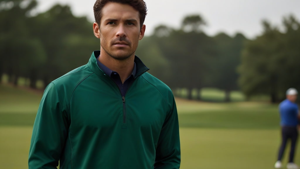 Golf Half Zip Windbreaker