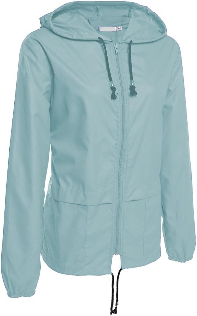 women's windbreaker waterproof jacket