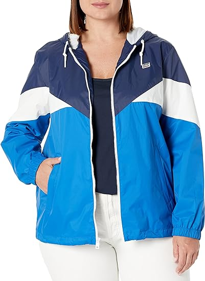 plus size women's windbreaker jackets