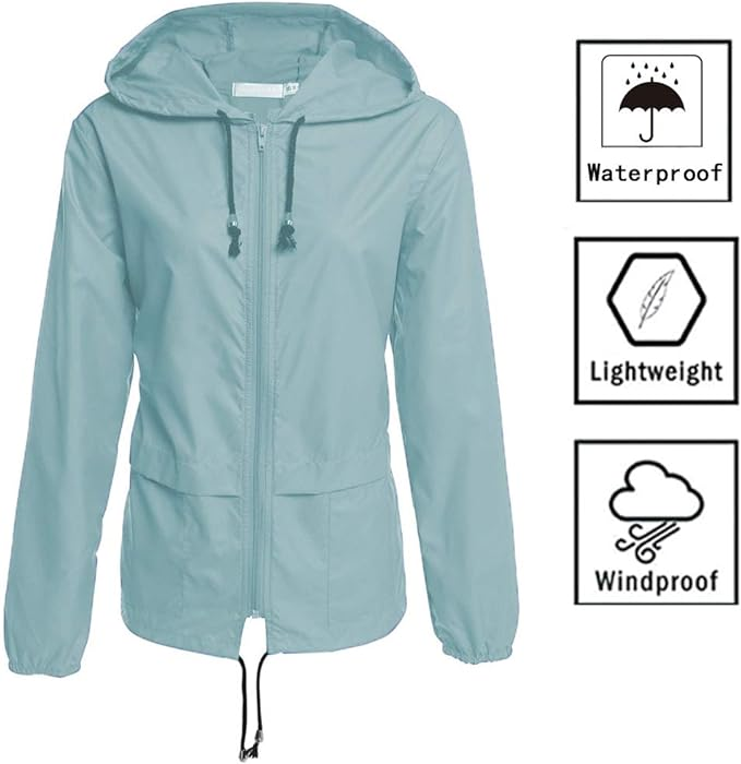 Women's Windbreaker Waterproof Jacket: Stay Dry & Best 2024