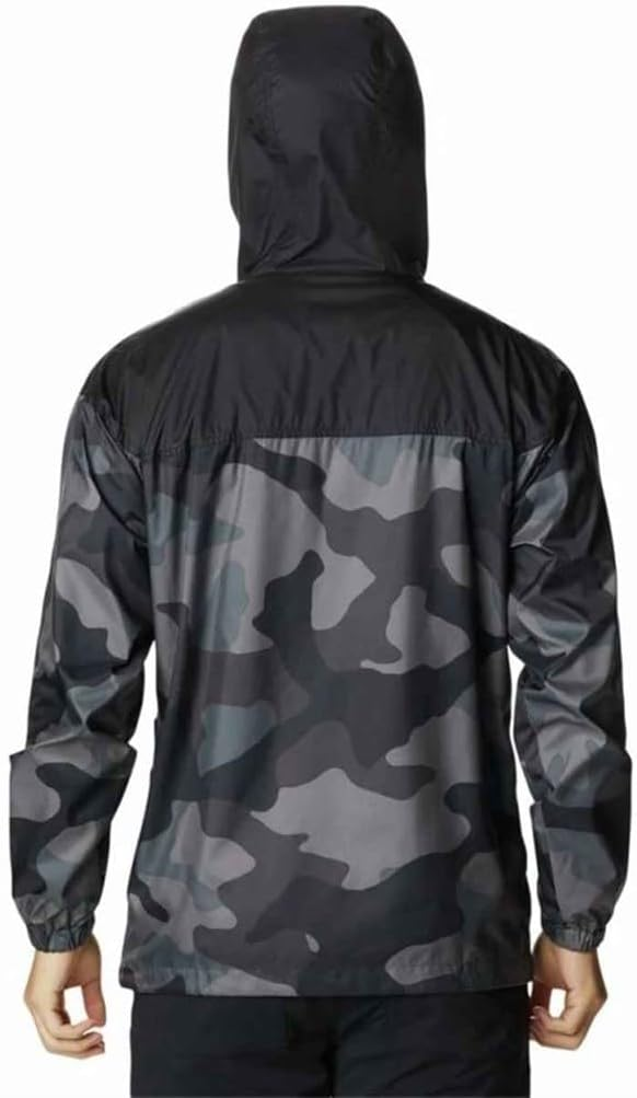 Black and Camo Windbreaker