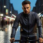 cycling windbreaker jacket