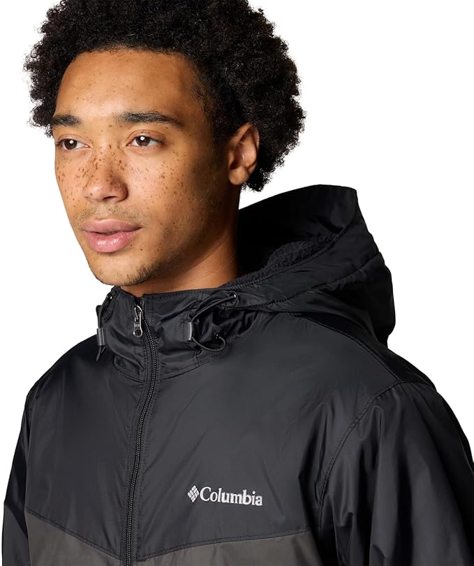 Columbia center ridge lined windbreaker