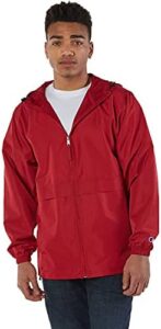 Red Champion Windbreaker