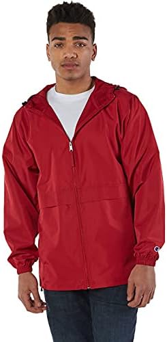 Red Champion Windbreaker 