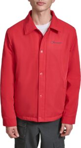 Red Champion Windbreaker