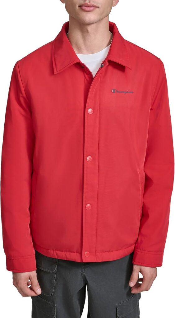 Red Champion Windbreaker 