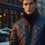 tommy hilfiger men's quilted puffer jacket